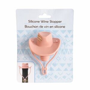 Silicone Wine Stopper - Pink